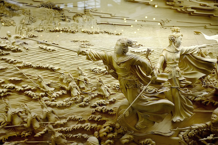 Dongyang wood carving escultura madera Cultura Inquieta2