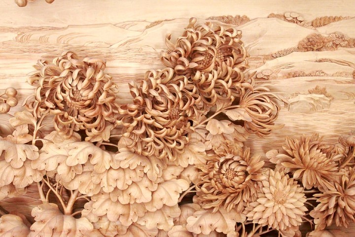 Dongyang wood carving escultura madera Cultura Inquieta9