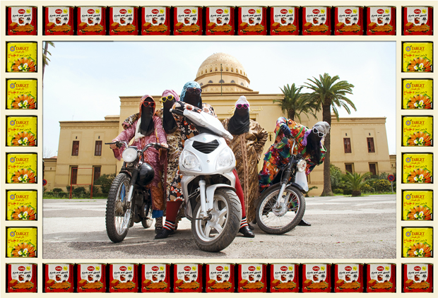 Hassan Hajjaj biker motos mujer2