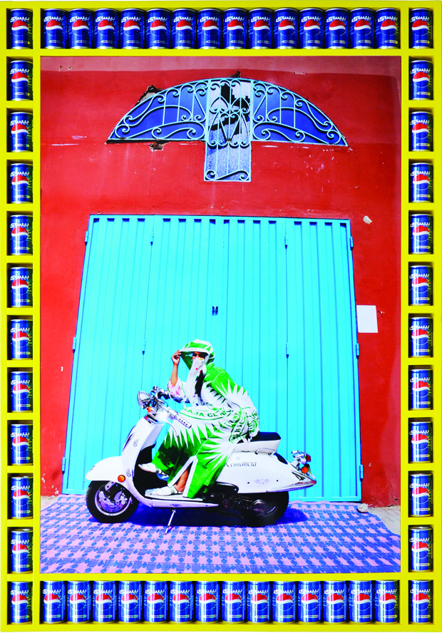 Hassan Hajjaj biker motos mujer5