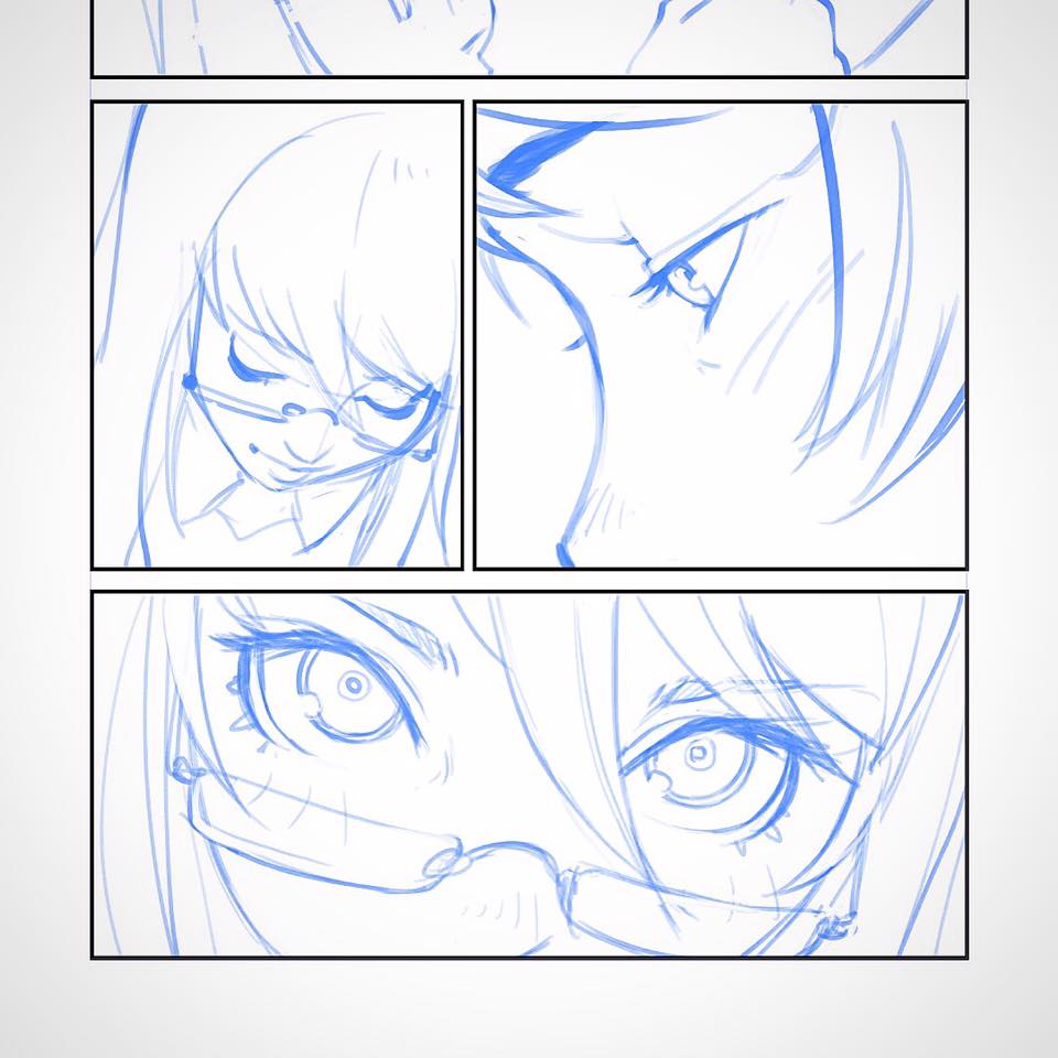 Ilya Kuvshinov illustrations manga13