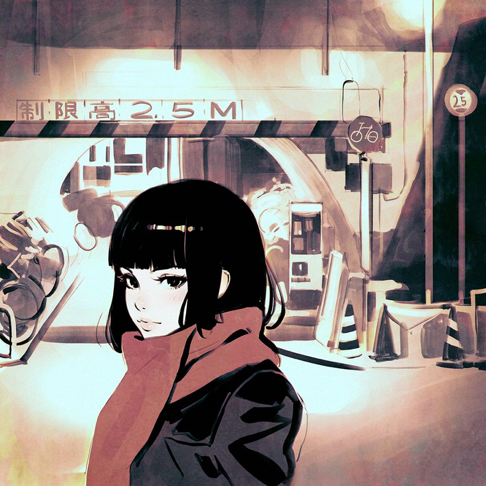 Ilya Kuvshinov illustrations manga14