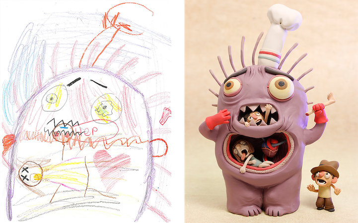 Monster Project drawing Katie Johnson