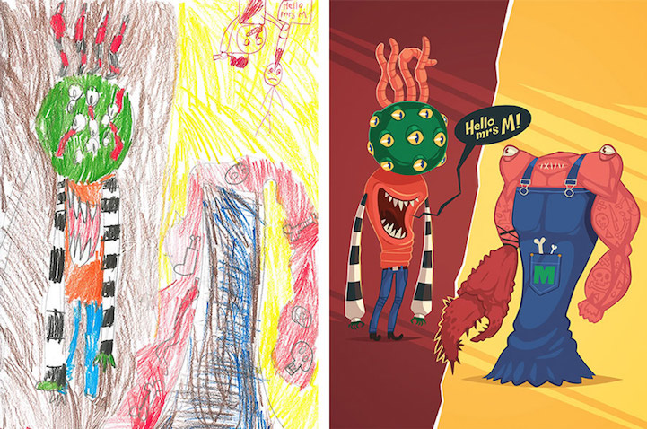 Monster Project drawing Katie Johnson11