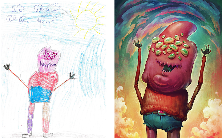 Monster Project drawing Katie Johnson2