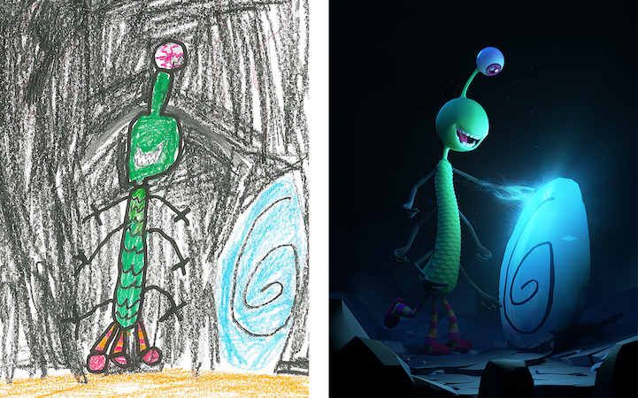 Monster Project drawing Katie Johnson4