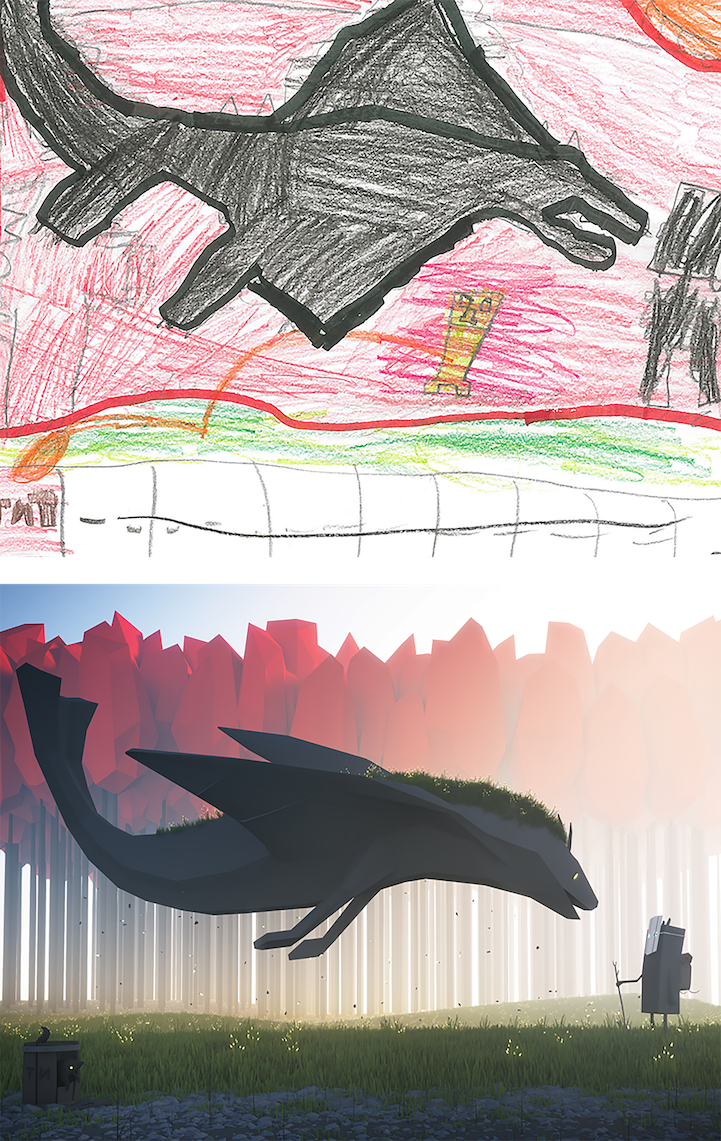 Monster Project drawing Katie Johnson8
