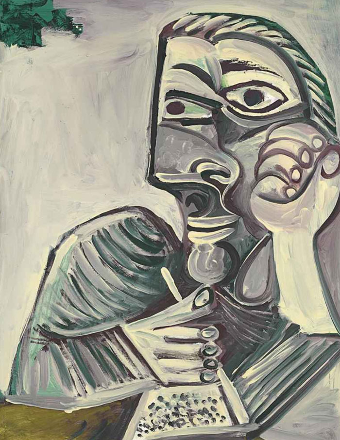 Pablo Picasso self portrait autorretrato10