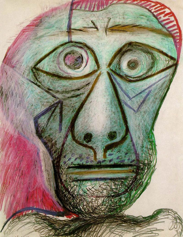 Pablo Picasso self portrait autorretrato12