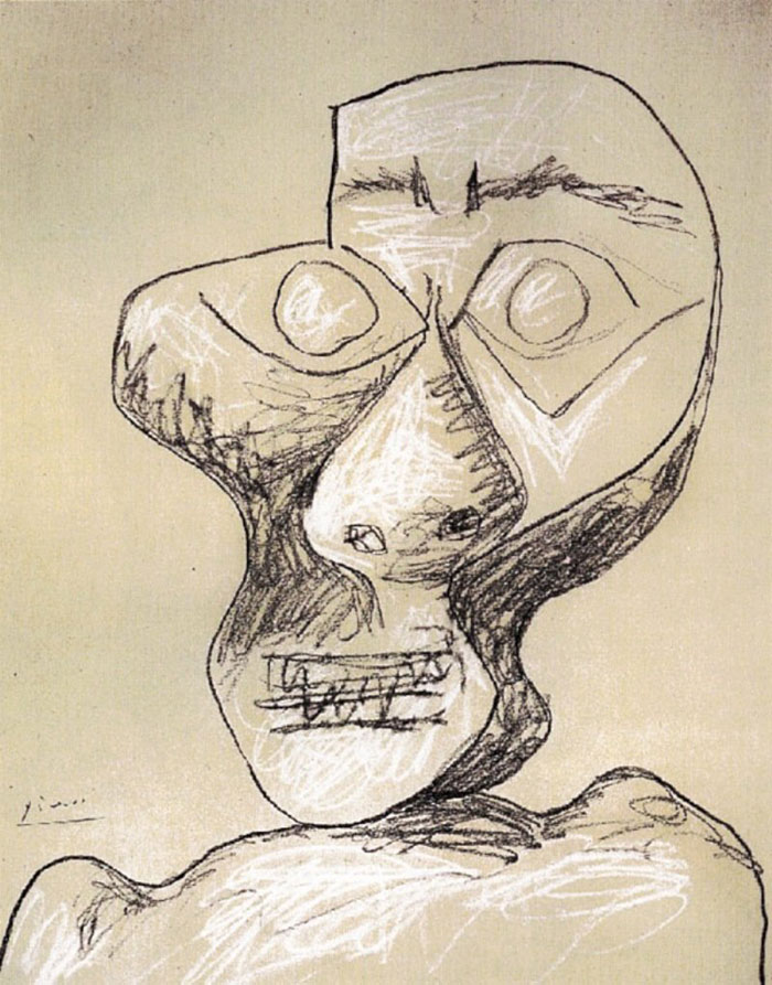 Pablo Picasso self portrait autorretrato13