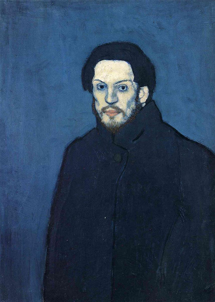 Pablo Picasso self portrait autorretrato3