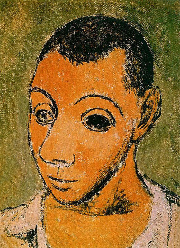 Pablo Picasso self portrait autorretrato4