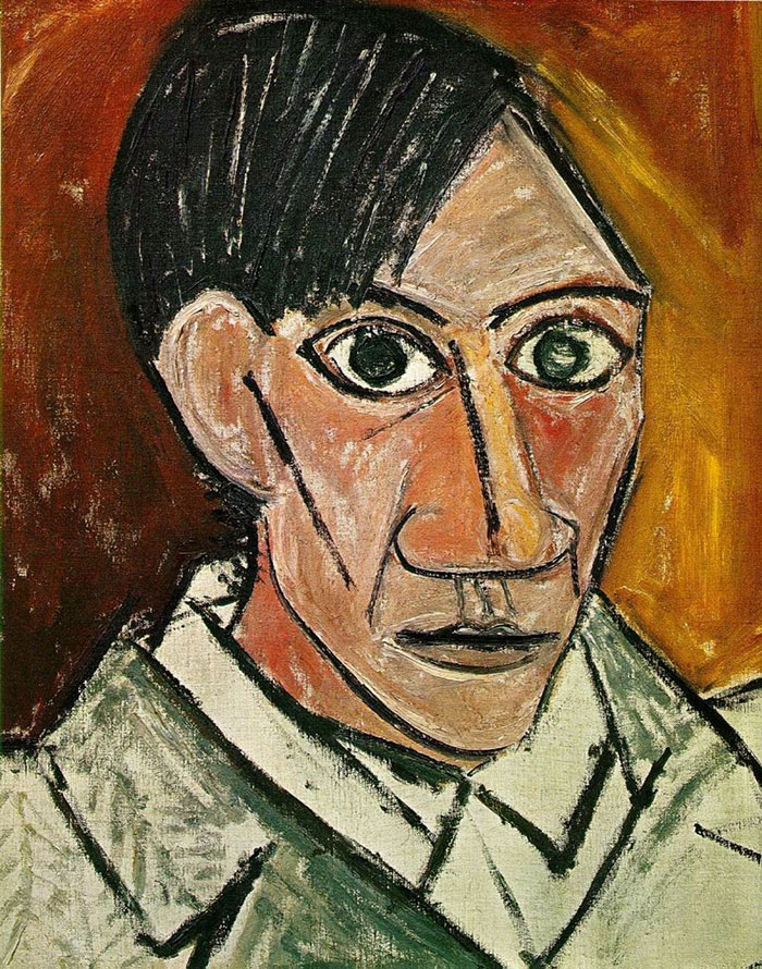 Pablo Picasso self portrait autorretrato5