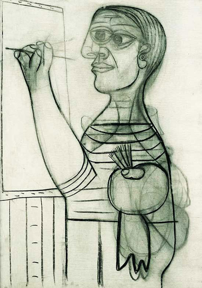 Pablo Picasso self portrait autorretrato7