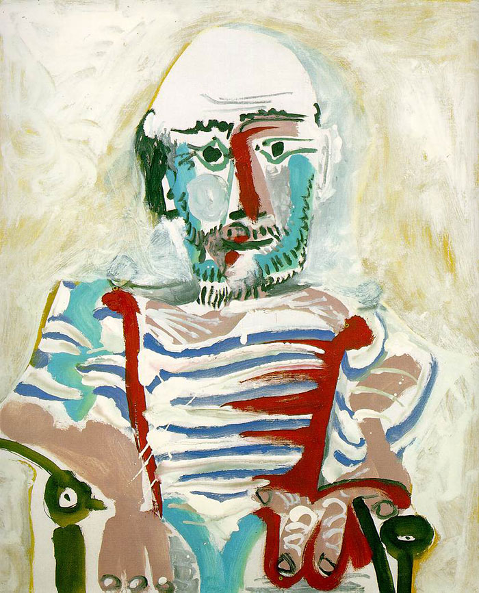 Pablo Picasso self portrait autorretrato8