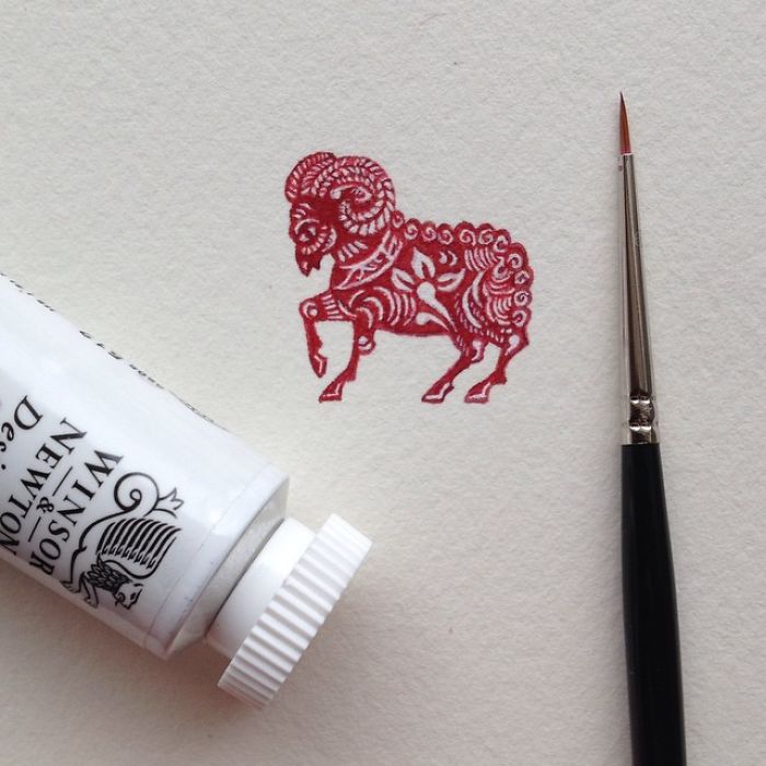 Painting small and often10 700