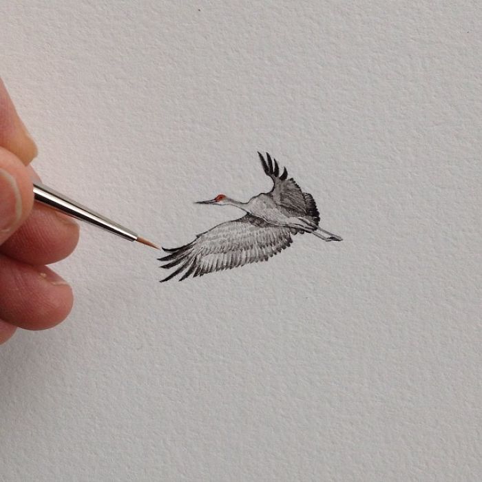 Painting small and often11 700