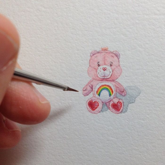 Painting small and often27 700