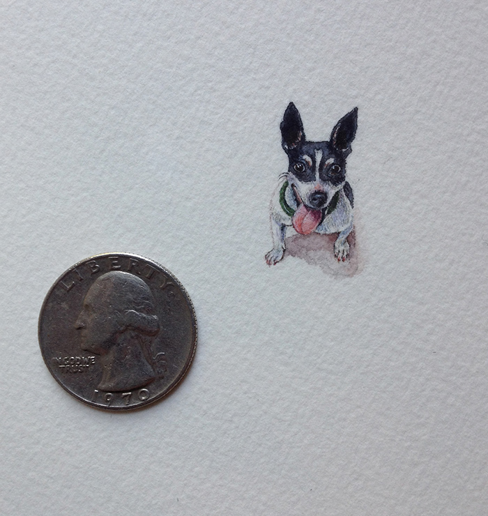 Painting small and often36 700