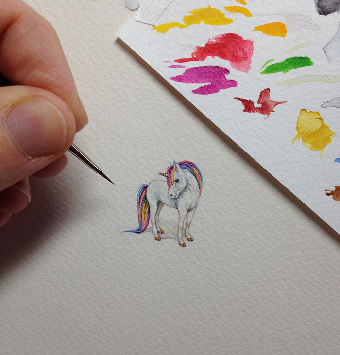 Painting small and often37 700
