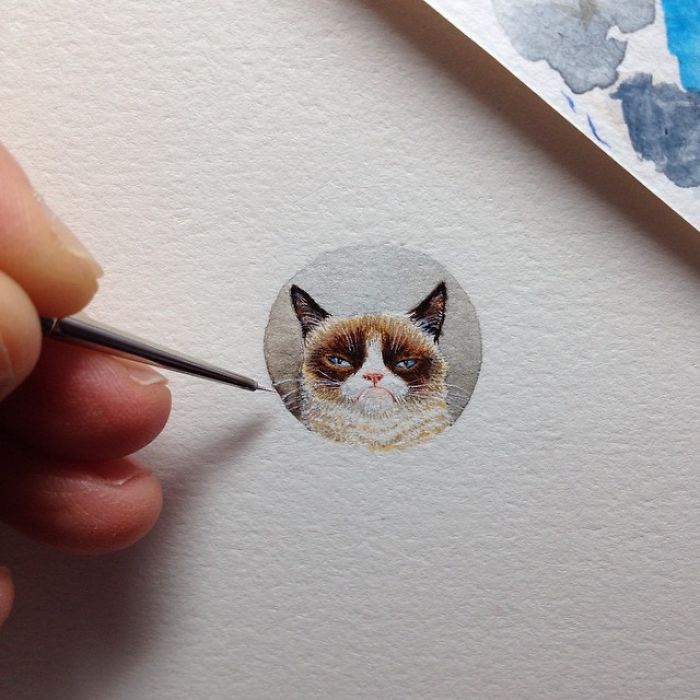 Painting small and often9 700