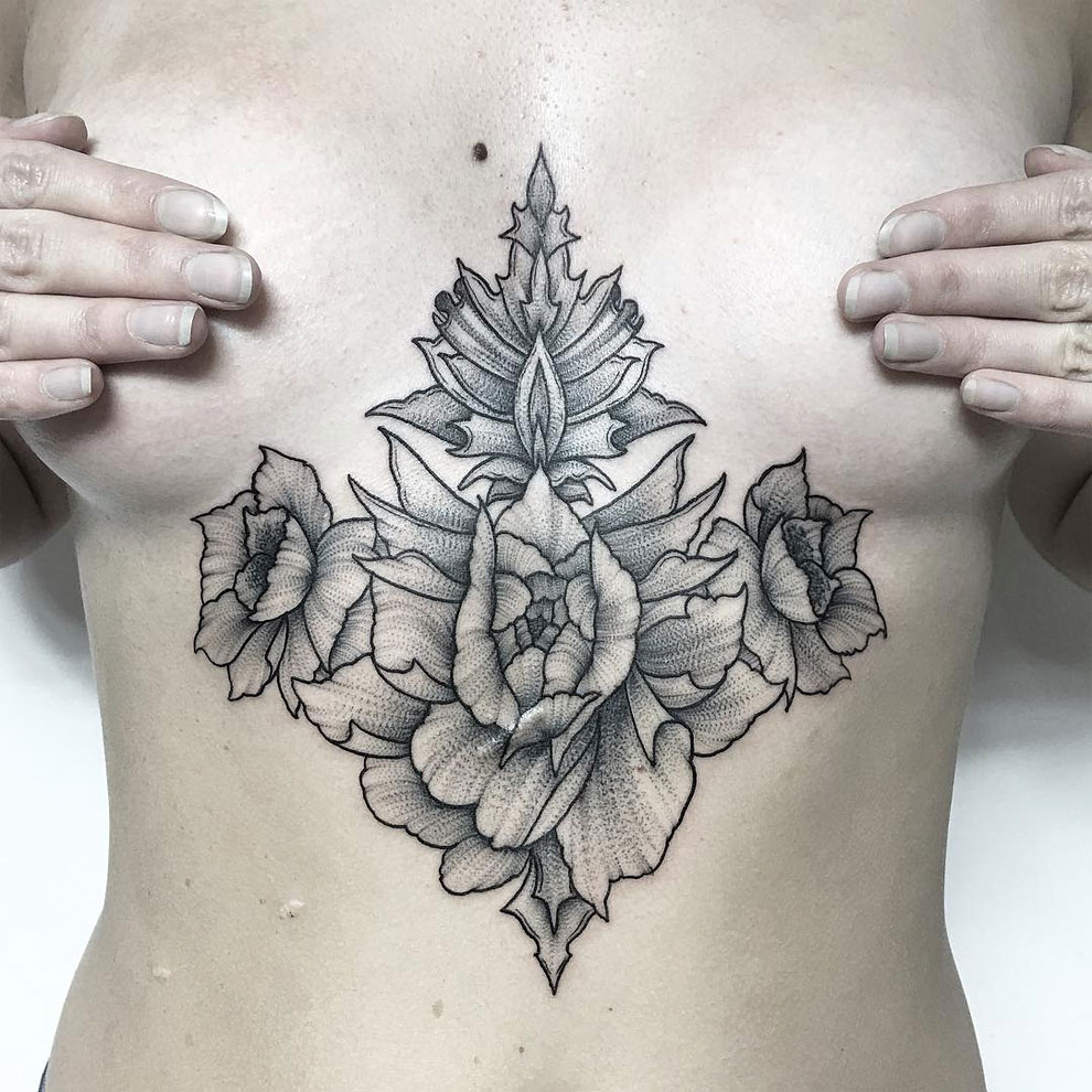Parvick Faramarz blackwork tattoos19
