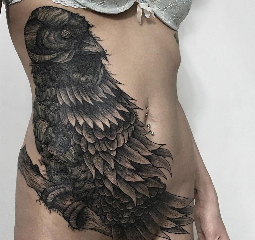 Parvick Faramarz blackwork tattoos7