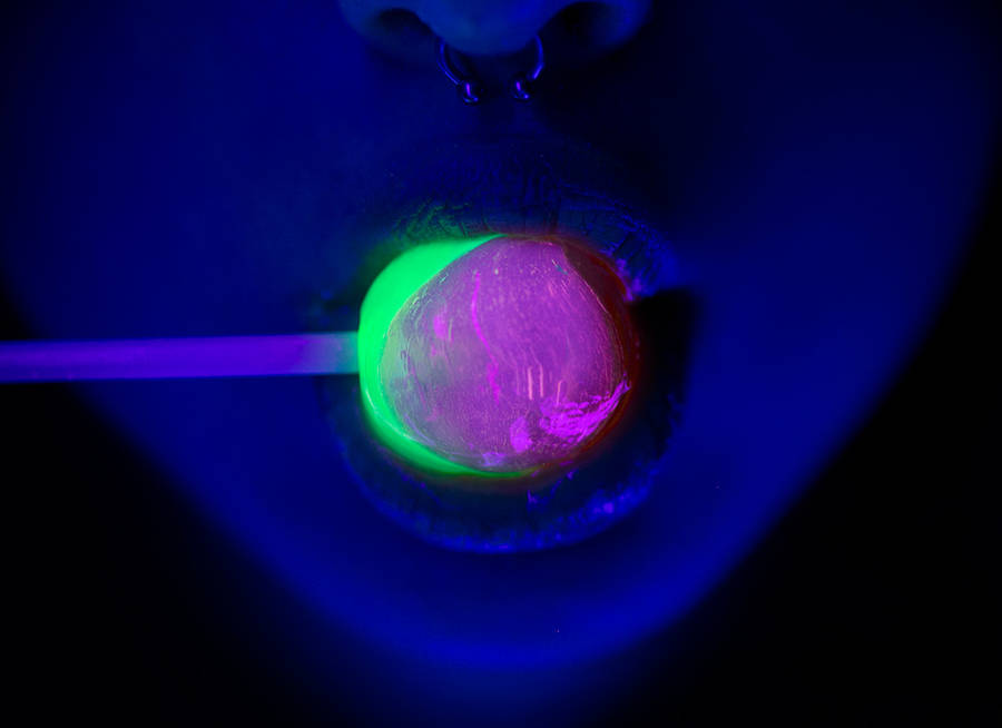 Slava Thisset neon portrait retrato6