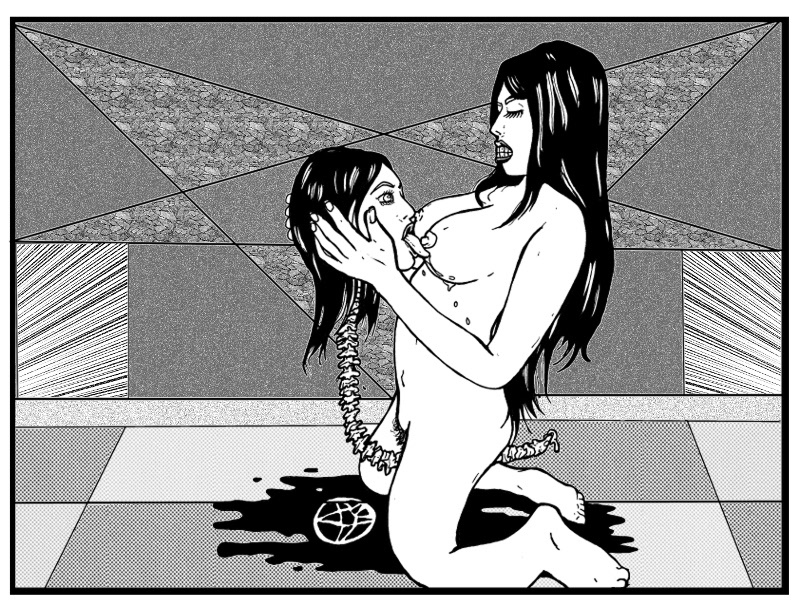 Tengu Guro NSFW disurbing art controversial gore art10