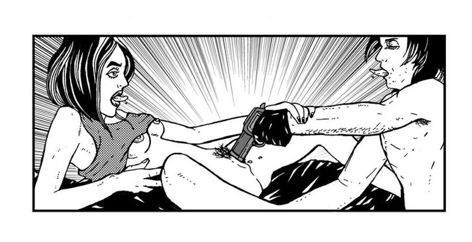 Tengu Guro NSFW disurbing art controversial gore art17