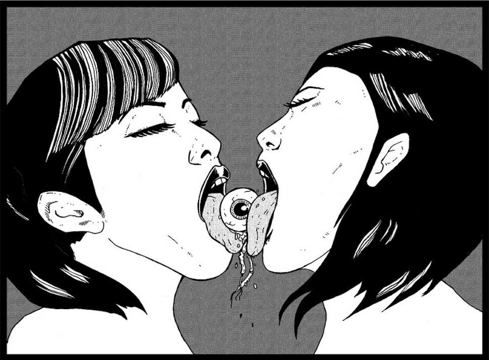 Tengu Guro NSFW disurbing art controversial gore art2