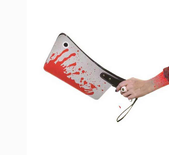 bolso sangriento cuchillo Bloody Meat purse4
