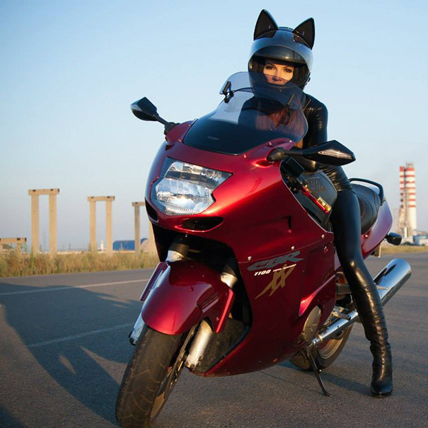 cat ear helmets motorcycle neko nitrinos motostudio2