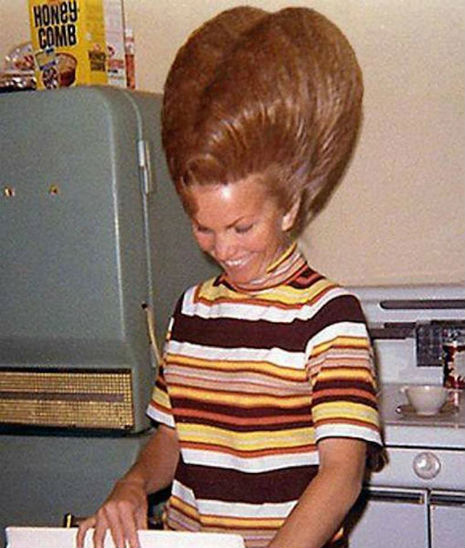 high hair 1960s vintage 22