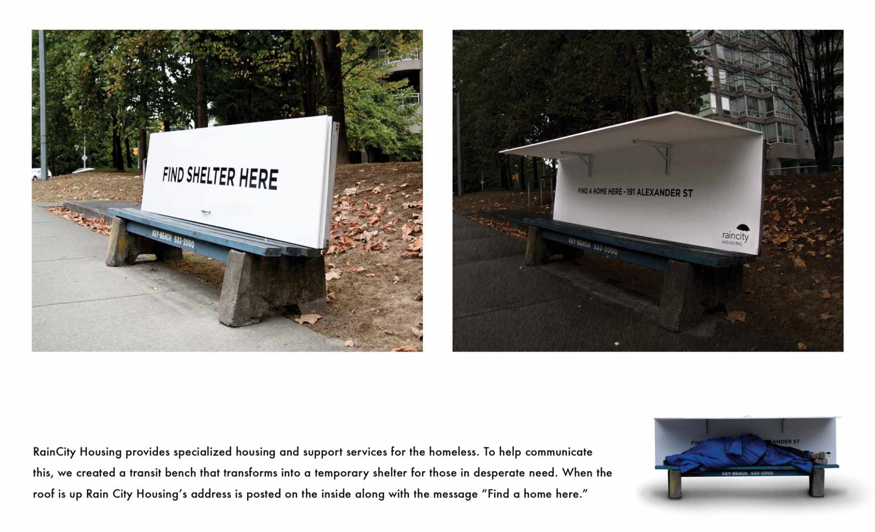 raincity benches