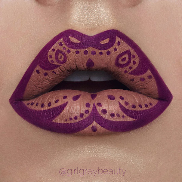 Andrea Reed lips art makeup13