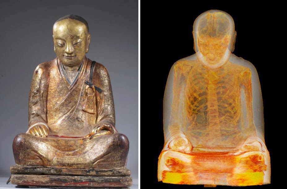 Buddha Statue Mummified Monk