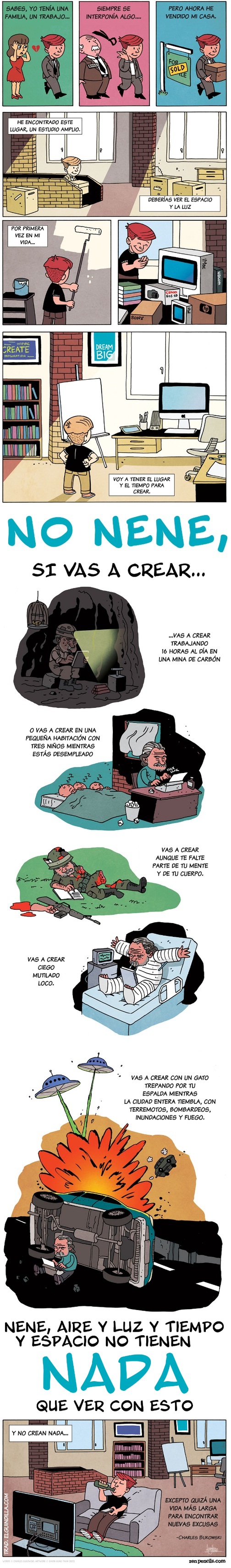 Bukowski graphic poem