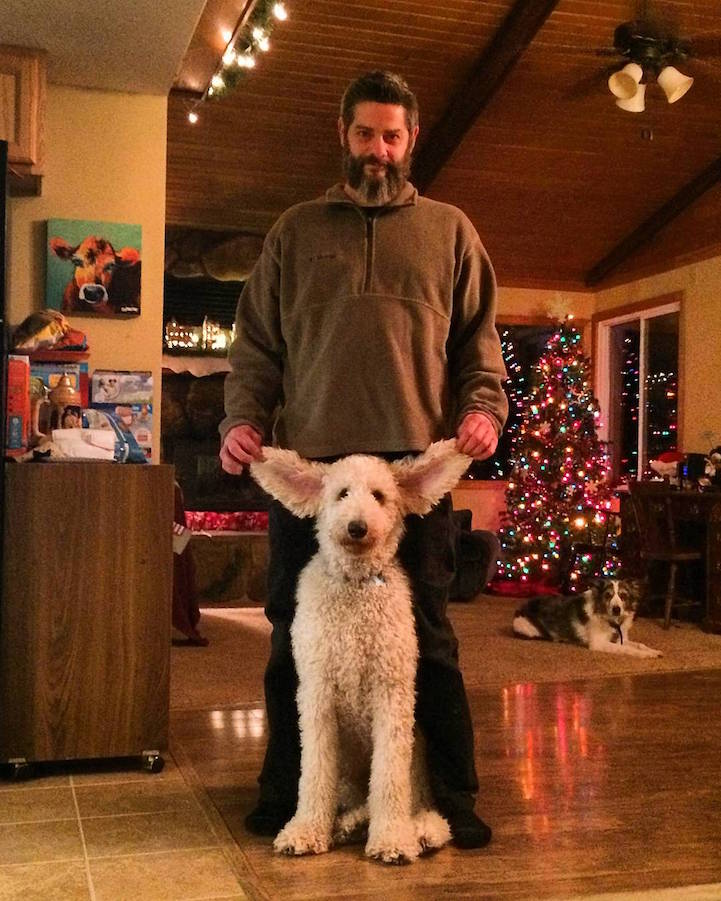 Christopher Cline gigantic dog 16
