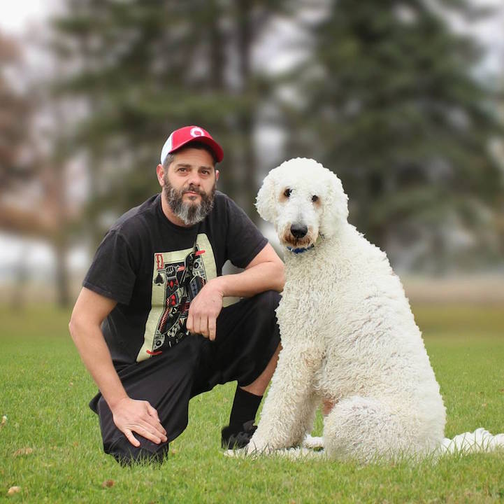 Christopher Cline gigantic dog 17