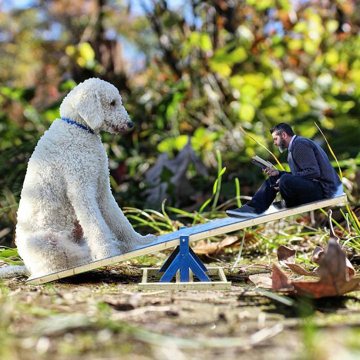 Christopher Cline gigantic dog 3