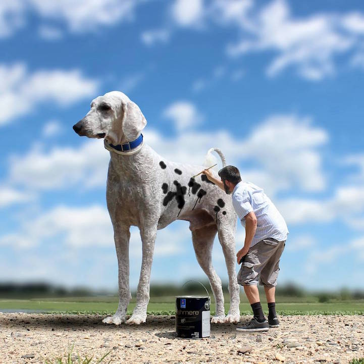 Christopher Cline gigantic dog 7