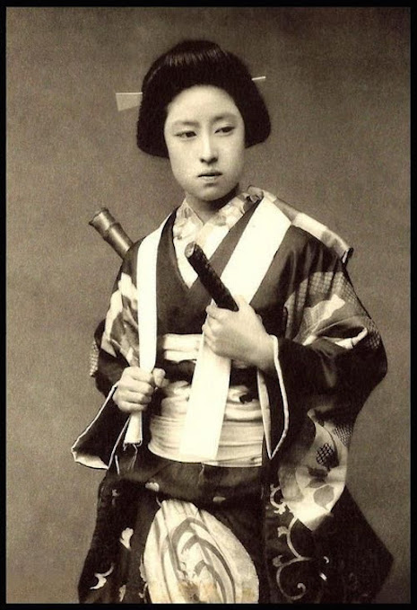 Japan samurai Onna-bugeisha