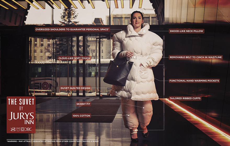 Jurys Inn Hotel Group Duvet Suit traje edredon 7