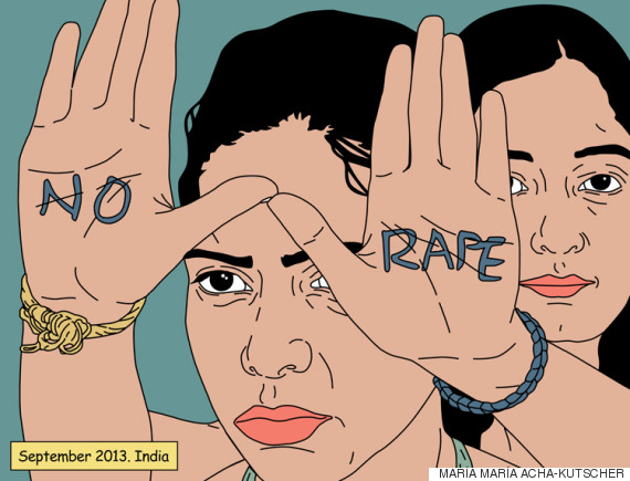 Maria Maria Acha Kutscher ilustraciones politicas feminismo indignadas12
