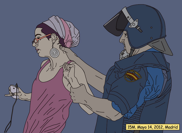 Maria Maria Acha Kutscher ilustraciones politicas feminismo indignadas7