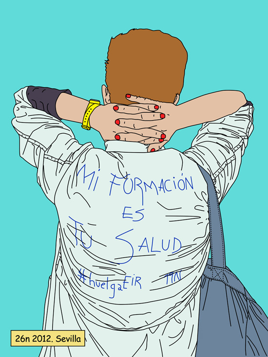 Maria Maria Acha Kutscher ilustraciones politicas feminismo indignadas8