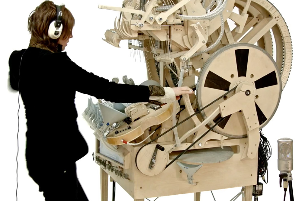 Martin Molin the Wintergatan Marble Machine5