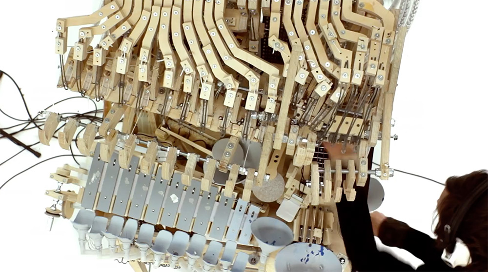 Martin Molin the Wintergatan Marble Machine8