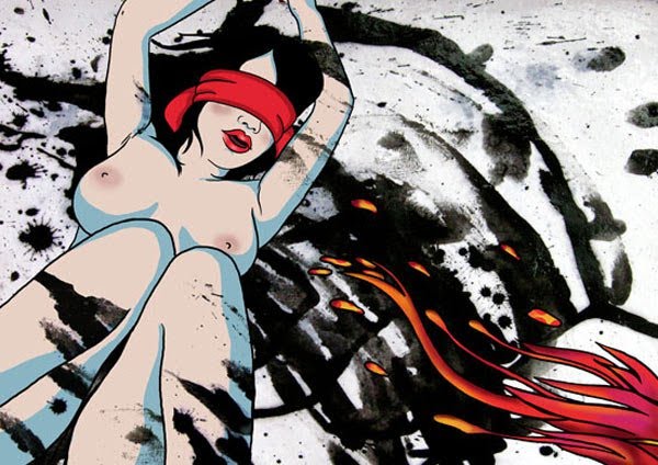 Miu Mao erotic illustration Jana Frank